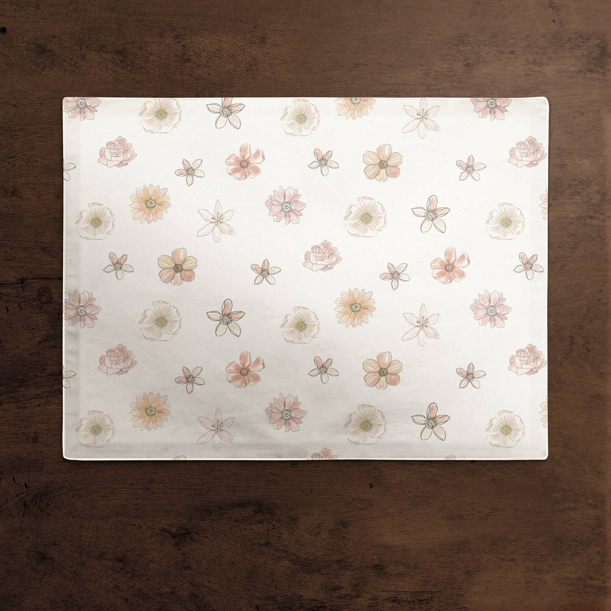 Florals Cotton Twill Placemat